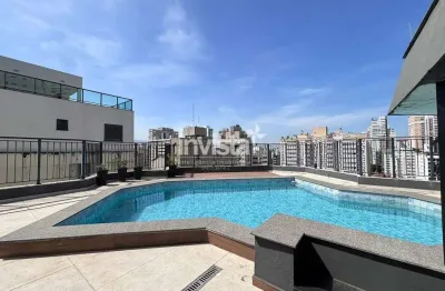 Cobertura com 5 quartos à venda no Gonzaga, Santos 