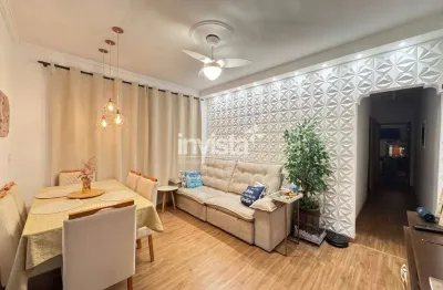 Apartamento com 2 quartos à venda no Boqueirão, Santos 
