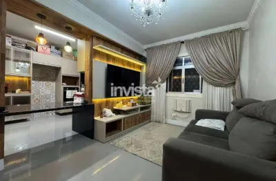 Apartamento com 2 quartos à venda na Vila Mathias, Santos 