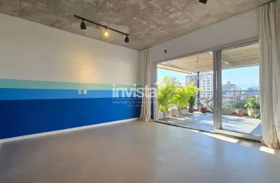 Apartamento com 2 quartos para alugar no Embaré, Santos 