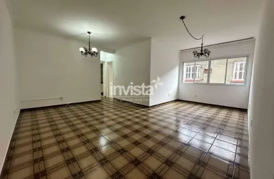 Apartamento com 3 quartos para alugar no Embaré, Santos 