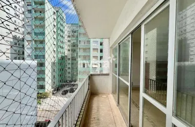 Apartamento com 3 quartos para alugar no José Menino, Santos 