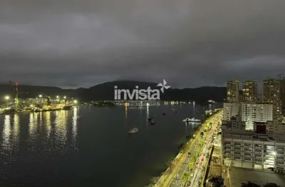 Apartamento com 3 quartos para alugar no Ponta da Praia, Santos 