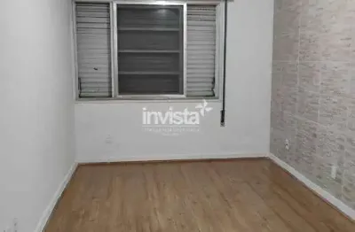 Apartamento com 1 quarto para alugar no Boqueirão, Santos 