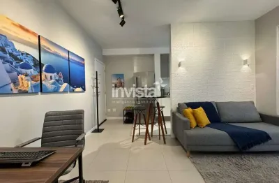 Apartamento com 1 quarto para alugar no Ponta da Praia, Santos 