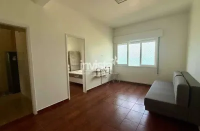 Apartamento com 1 quarto para alugar no Embaré, Santos 