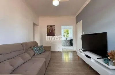 Apartamento com 2 quartos à venda no Embaré, Santos 