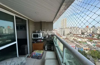 Apartamento com 2 quartos à venda no Campo Grande, Santos 