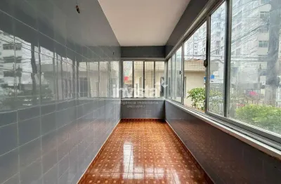 Apartamento com 3 quartos para alugar no Boqueirão, Santos 