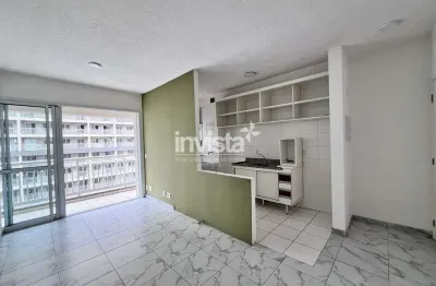 Apartamento com 1 quarto à venda na Vila Mathias, Santos 