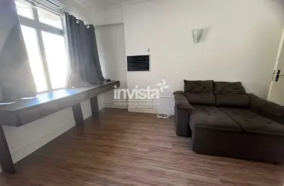 Apartamento com 1 quarto para alugar no Gonzaga, Santos 