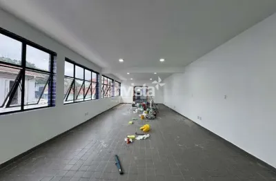 Sala comercial para alugar com 260 m² no bairro da vila mathias em santos