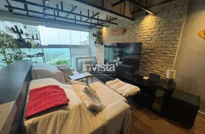 Apartamento com 2 quartos para alugar no José Menino, Santos 