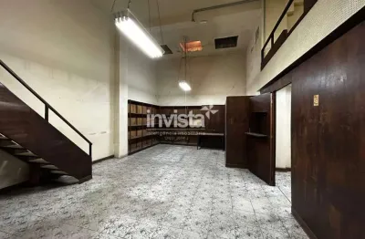 Sala comercial para alugar no Centro, Santos 