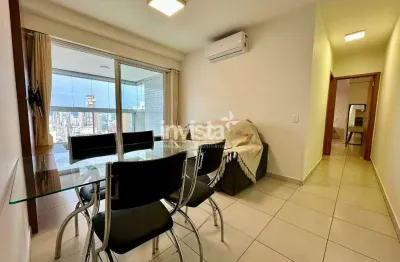 Apartamento andar alto para locação no bairro do gonzaga em santos