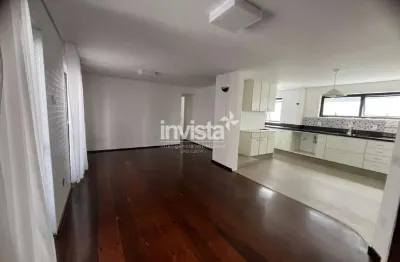 Apartamento com 3 quartos para alugar no Pompéia, Santos 