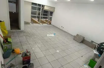Sala comercial para alugar no Gonzaga, Santos 