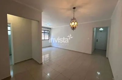 Apartamento com 2 quartos para alugar no Ponta da Praia, Santos 