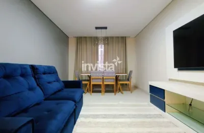 Apartamento mobiliado de 2 suítes no embaré em santos!