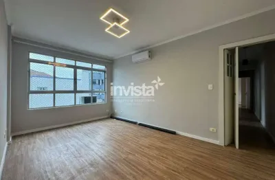 Apartamento com 3 quartos para alugar no Ponta da Praia, Santos 