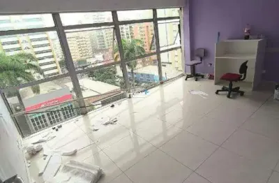 Sala comercial para alugar no Gonzaga, Santos 
