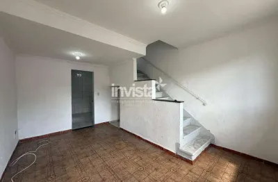 Casa com 2 quartos à venda no Macuco, Santos 