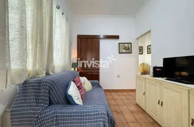 Aluguel - apartamento 2 quartos em boqueirão, santos (50 m²) em frente ao mar - r$ 3.800,00