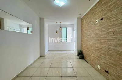 Apartamento com 1 quarto à venda no José Menino, Santos 