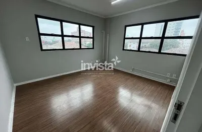 Sala comercial para alugar na Aparecida, Santos 