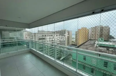 Apartamento com 3 quartos à venda no José Menino, Santos 