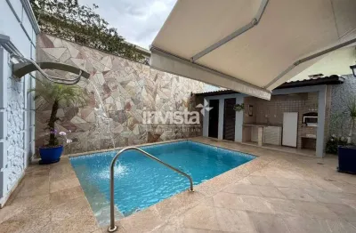 Casa com 4 quartos à venda no Ponta da Praia, Santos 