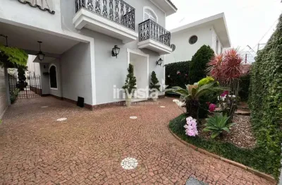 Casa com 4 quartos à venda no Ponta da Praia, Santos 