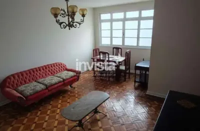 Apartamento com 2 quartos para alugar no Campo Grande, Santos 
