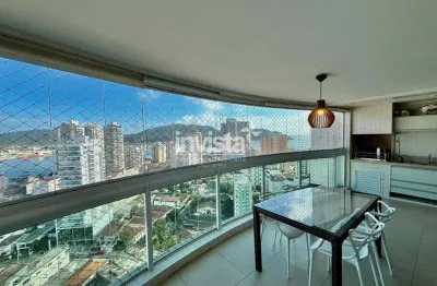 Apartamento com 3 quartos à venda no Ponta da Praia, Santos 
