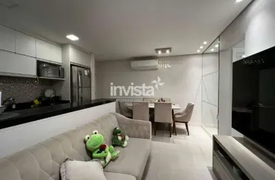 Apartamento com 2 quartos à venda no Marapé, Santos 
