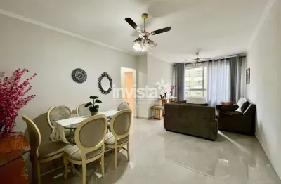 Apartamento com 2 quartos para alugar no Pompéia, Santos 
