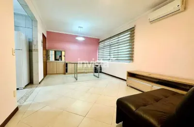 Apartamento mobiliado no gonzaga. 3 dorms com suite. 1 vaga