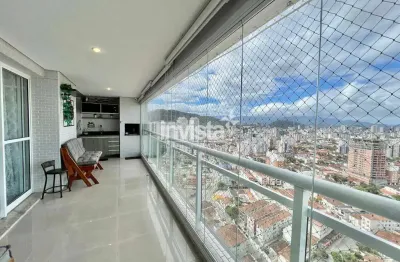 Apartamento com 4 quartos à venda no Marapé, Santos 