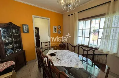 Casa com 2 quartos à venda no Encruzilhada, Santos 