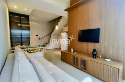 Flat com 1 quarto para alugar no Gonzaga, Santos 