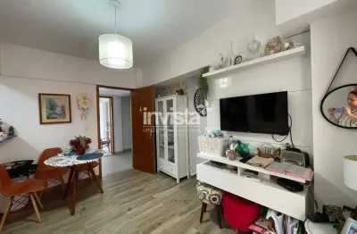 Apartamento com 1 quarto à venda no José Menino, Santos 