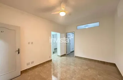 Apartamento com 2 quartos para alugar no Embaré, Santos 