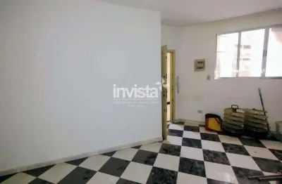 Sala comercial para alugar no Gonzaga, Santos 