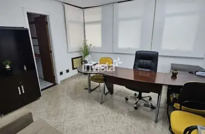 Sala comercial para alugar na Vila Nova, Santos 