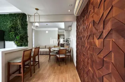 Apartamento residencial desocupado para aluguel no gonzaga, santos – 87 m²