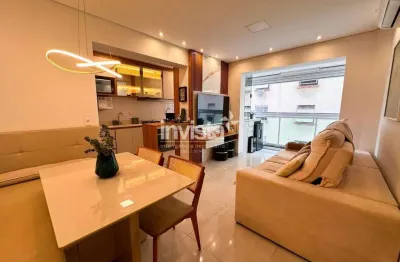 Apartamento com 1 quarto à venda no Embaré, Santos 