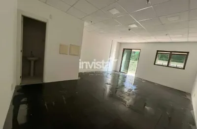 Sala comercial para alugar no Valongo, Santos 