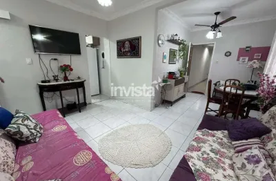 Apartamento com 2 quartos à venda no Encruzilhada, Santos 