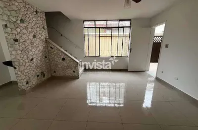 Casa com 3 quartos para alugar no Campo Grande, Santos 