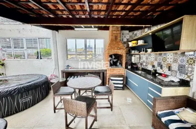 Casa com 4 quartos à venda no Boqueirão, Santos 